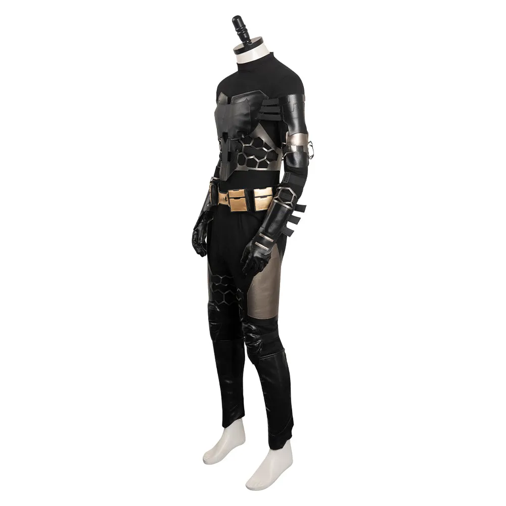 The Flash Batman Cosplay Costume Men Jumpsuit Cloak Outfits Halloween Carnival Suit