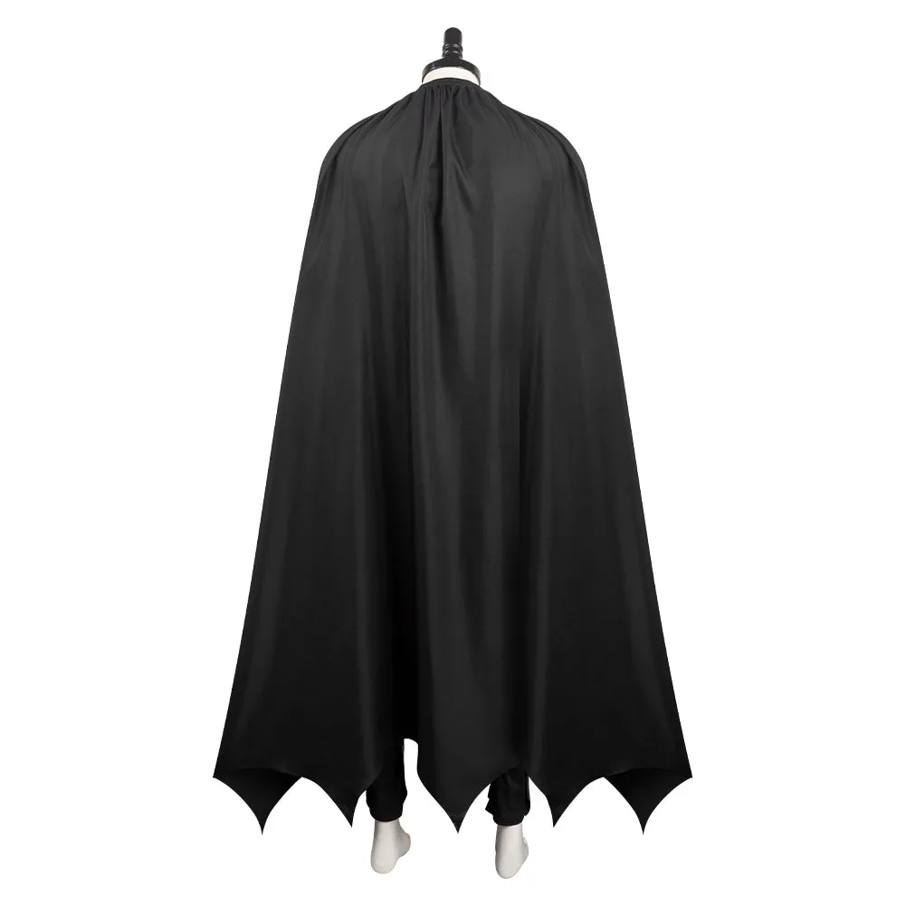 The Flash Batman Cosplay Costume Men Jumpsuit Cloak Outfits Halloween Carnival Suit