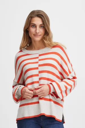 The Fransa Bitte jumper - Stripe Jumper - FRBITTE