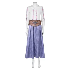 The Hunger Games Movie Lucy Gray Baird Skirt Cosplay Costume Outfits Halloween Carnival Suit