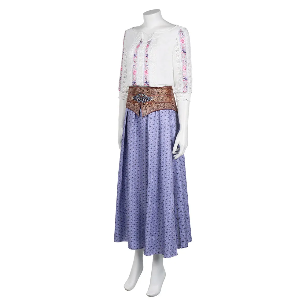 The Hunger Games Movie Lucy Gray Baird Skirt Cosplay Costume Outfits Halloween Carnival Suit