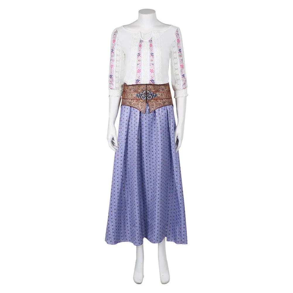 The Hunger Games Movie Lucy Gray Baird Skirt Cosplay Costume Outfits Halloween Carnival Suit