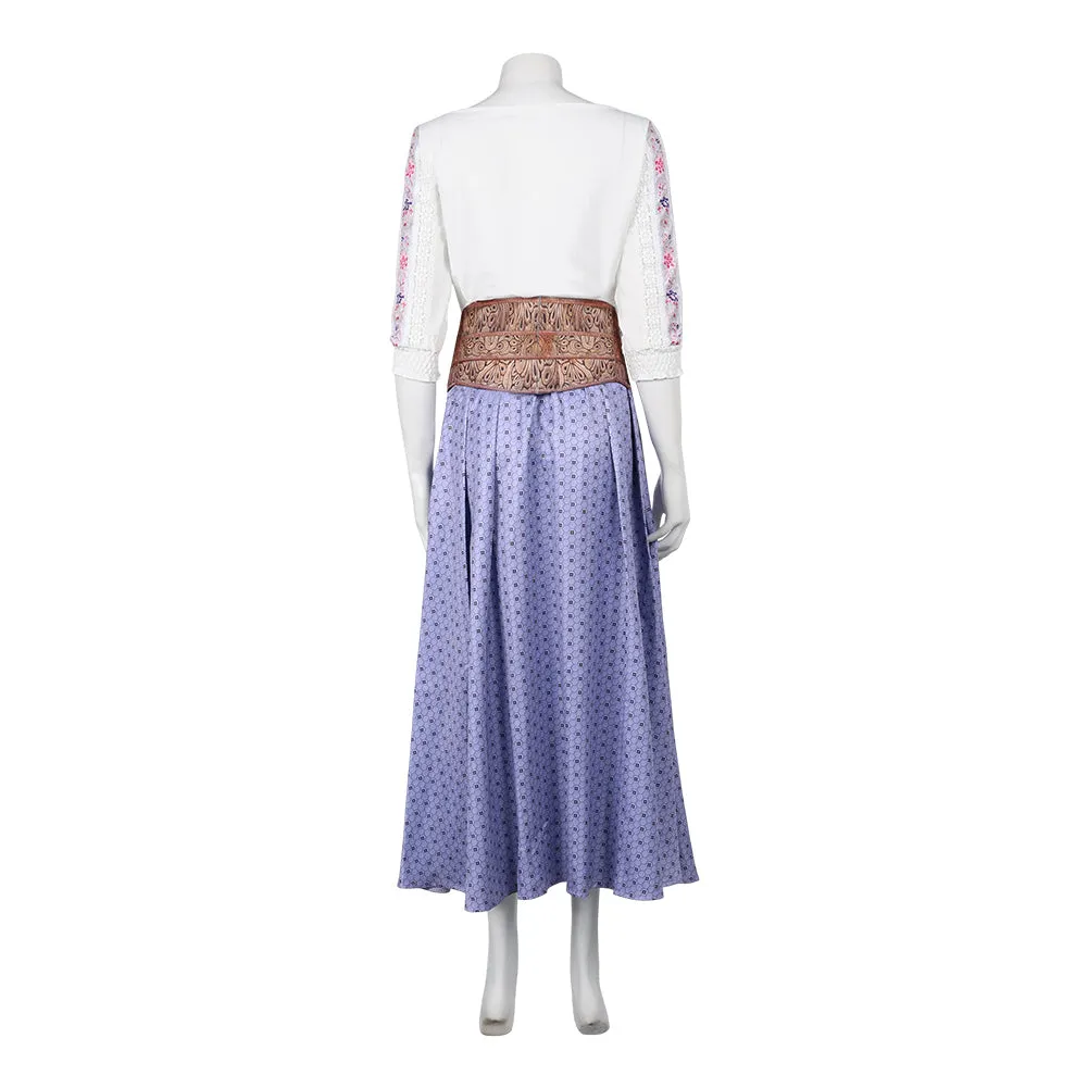 The Hunger Games Movie Lucy Gray Baird Skirt Cosplay Costume Outfits Halloween Carnival Suit