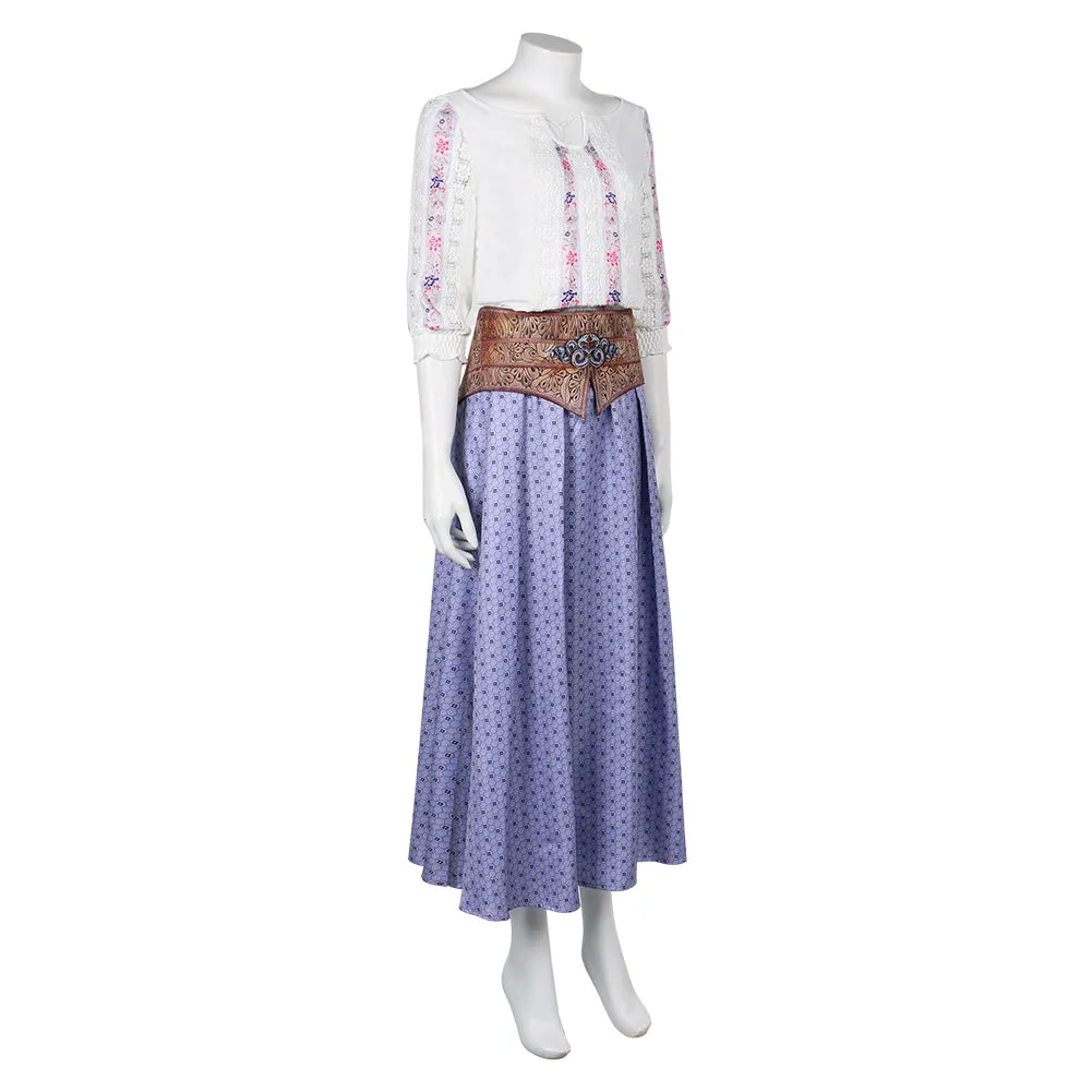 The Hunger Games Movie Lucy Gray Baird Skirt Cosplay Costume Outfits Halloween Carnival Suit