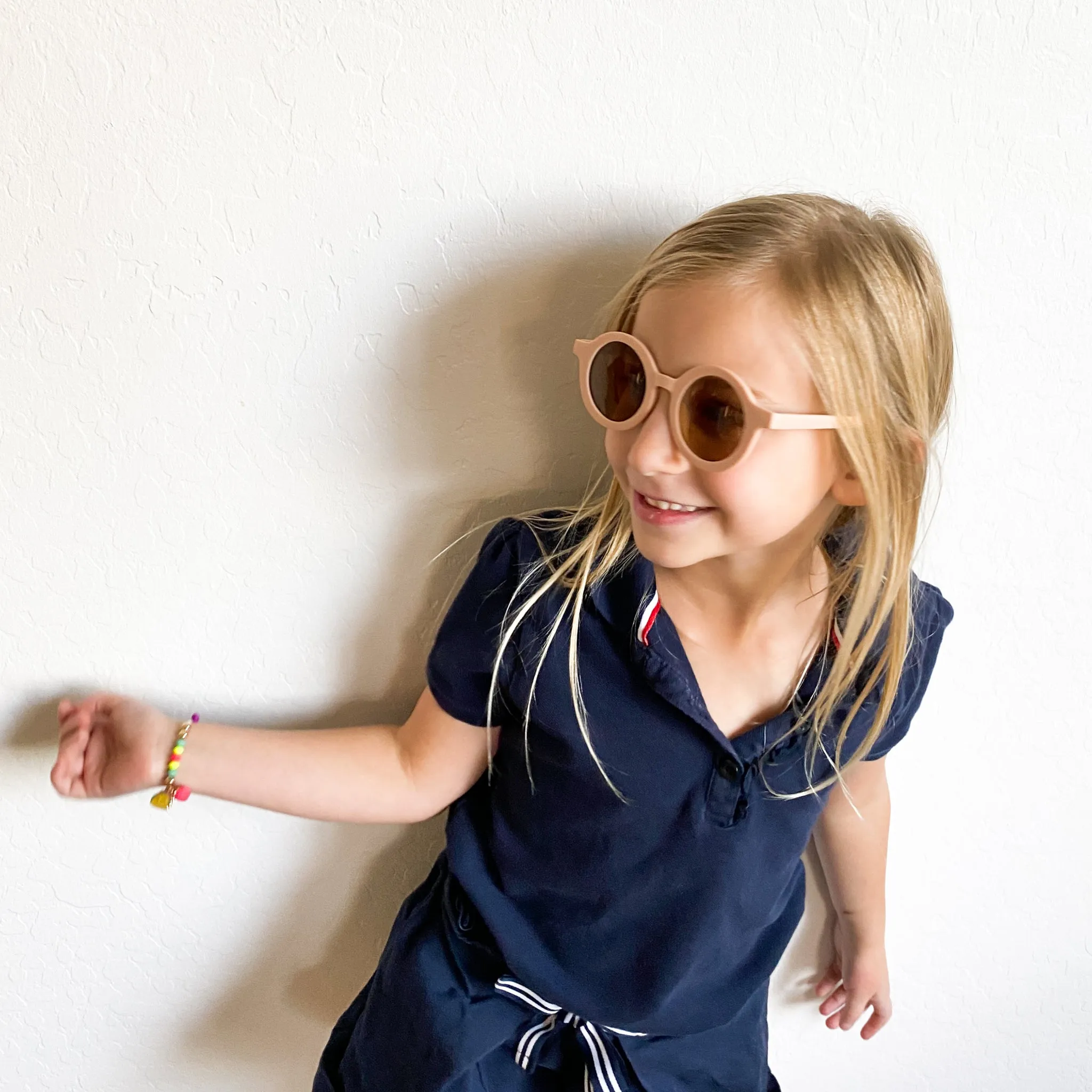 The Kids Mod Round Sunglasses - Various Colours