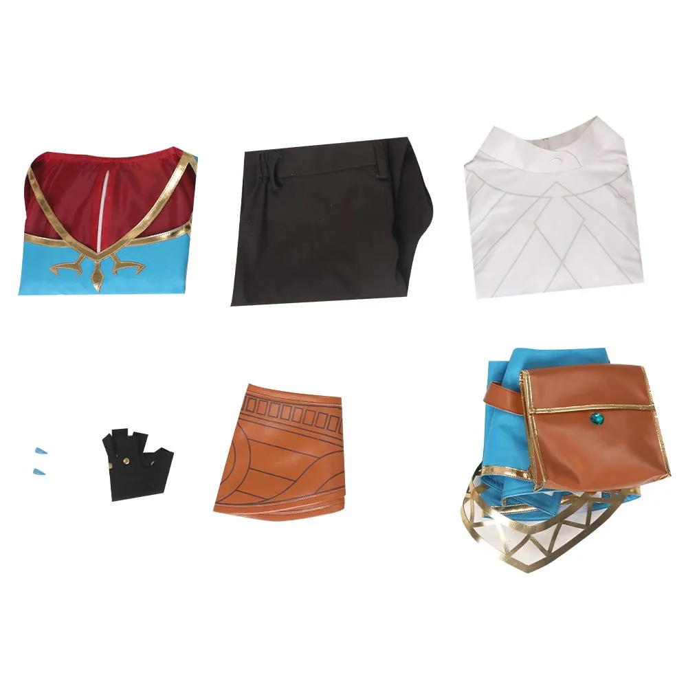 The Legend of Zelda: Breath of the Wild Princess Zelda Cosplay Costume Outfits Halloween Carnival Suit