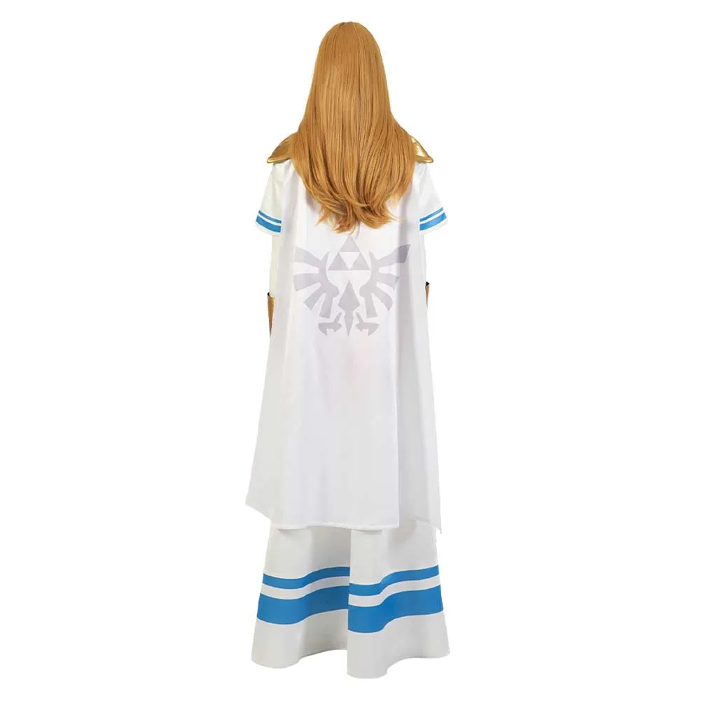 The Legend of Zelda: Skyward Sword Princess Zelda Cosplay Costume Halloween Carnival Suit