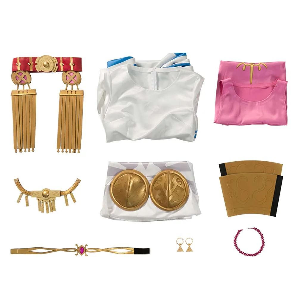 The Legend of Zelda: Skyward Sword Princess Zelda Cosplay Costume Halloween Carnival Suit