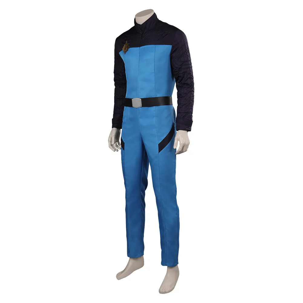 The Mando Season 3 Commissioner Helgait Uniform Cosplay Costume Outfits Halloween Carnival Suit