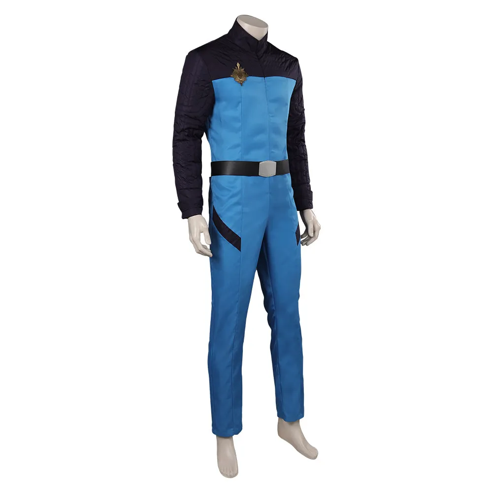 The Mando Season 3 Commissioner Helgait Uniform Cosplay Costume Outfits Halloween Carnival Suit