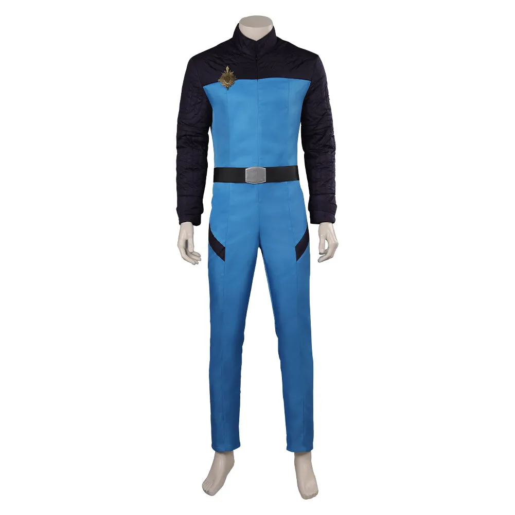 The Mando Season 3 Commissioner Helgait Uniform Cosplay Costume Outfits Halloween Carnival Suit