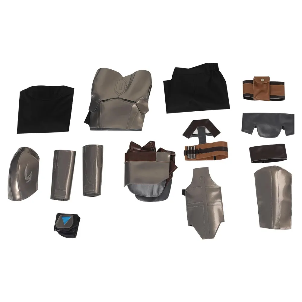 The Mando Season 3 - Din Djarin Cosplay Costume Pants Belt Cloak Outfits Halloween Carnival Party Suit