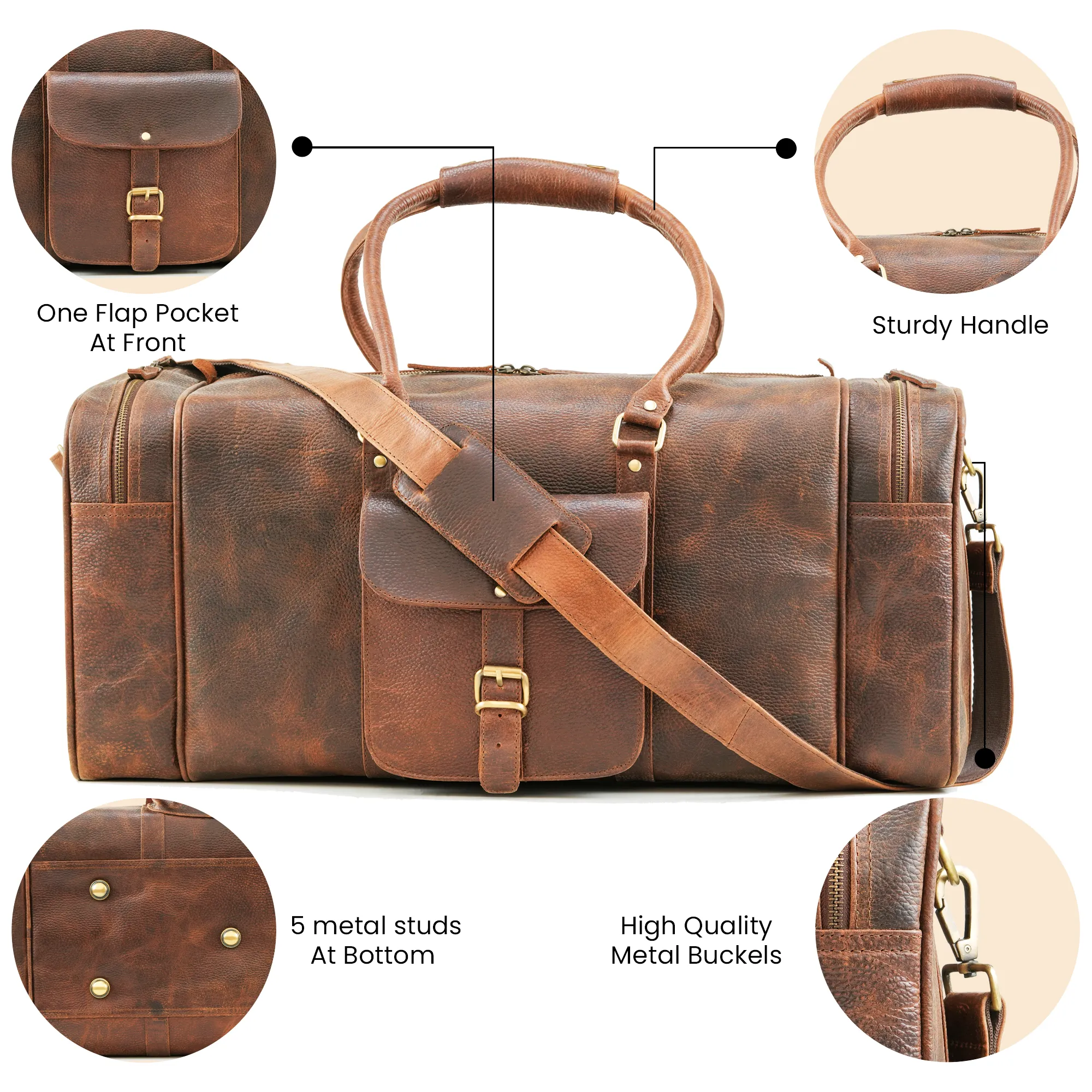 The Mettle Pebble Duffle