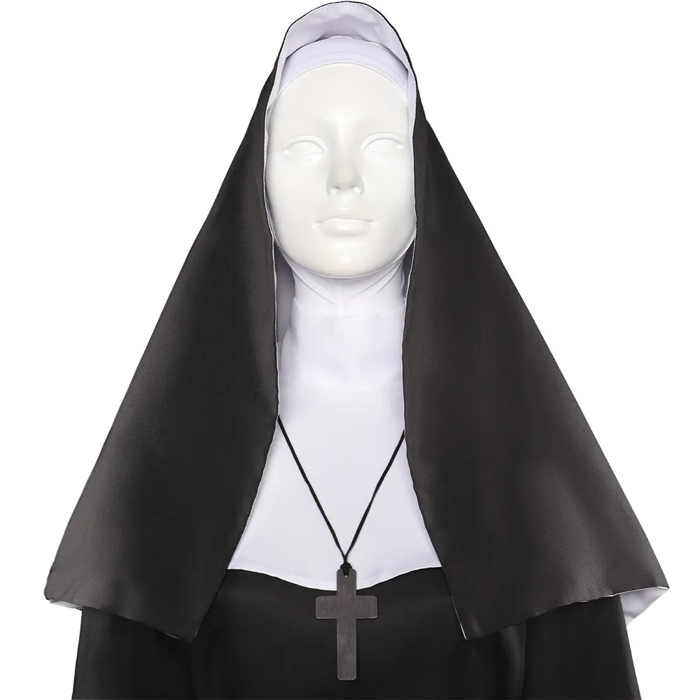 The Nun II The Nun Cosplay Costume Outfits Halloween Carnival Suit