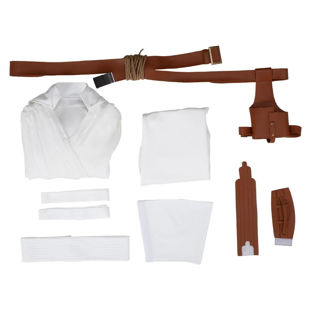 The Rise of Skywalker Rey Outfits Cosplay Costume Halloween Carnival Suit
