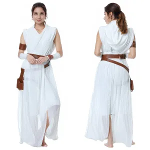 The Rise of Skywalker Rey Outfits Cosplay Costume Halloween Carnival Suit