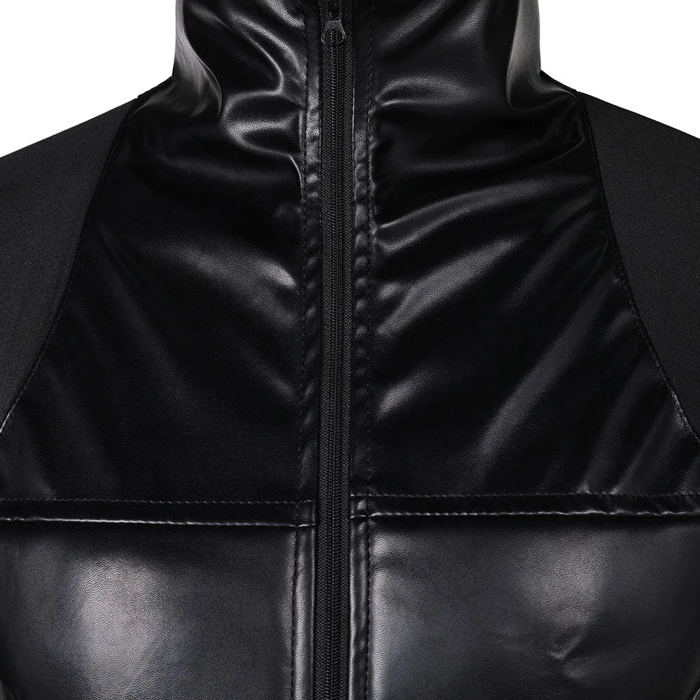 The Sandman Dream Black Leather Coat Cosplay Costume Outfits Halloween Carnival Suit