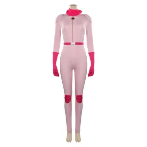 The Super Mario Bros. Movie Peach Cosplay Costume Jumpsuit Outfits Halloween Carnival Suit