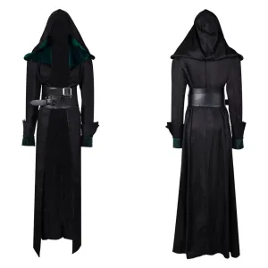 The Three Musketeers: Milady 2023 Black Cloak Cosplay Costume Outfits