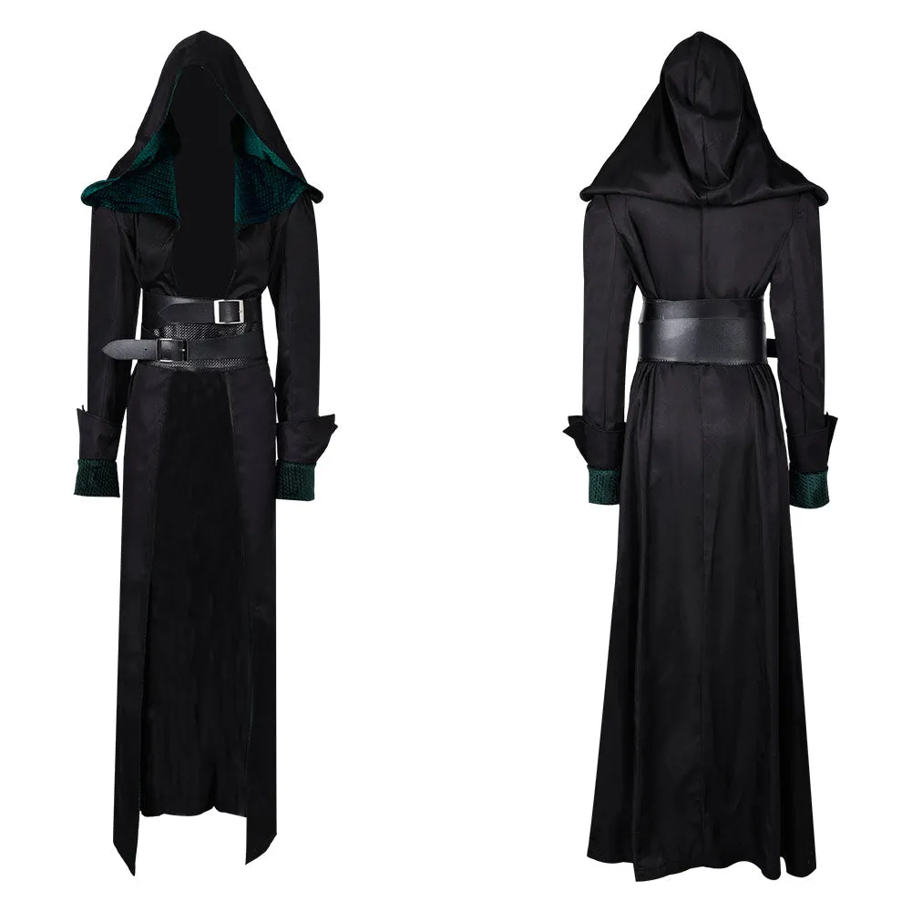 The Three Musketeers: Milady 2023 Black Cloak Cosplay Costume Outfits