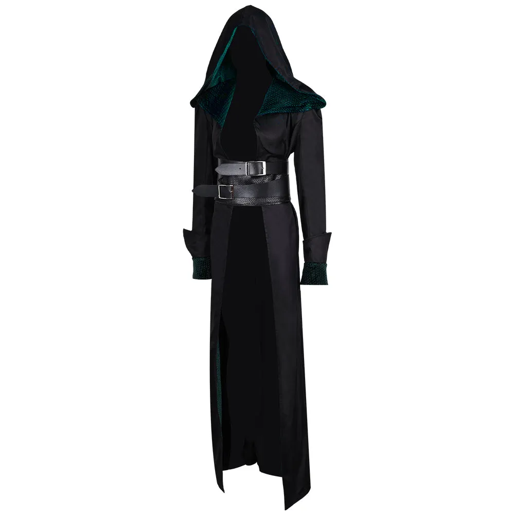 The Three Musketeers: Milady 2023 Black Cloak Cosplay Costume Outfits