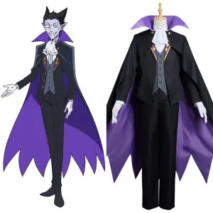 The Vampire Dies in No Time Draluc Outfits Cosplay Costume Halloween Carnival Suit