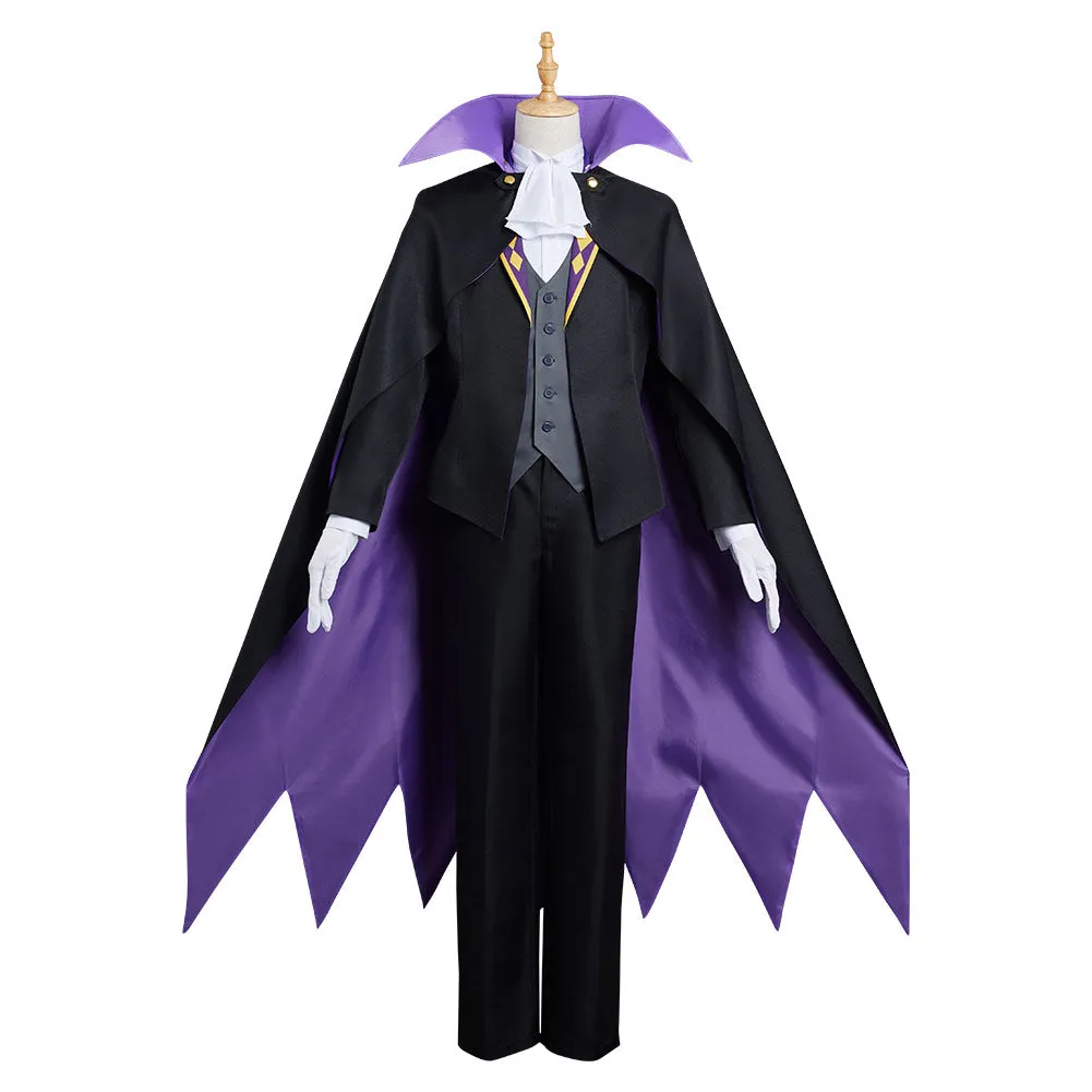 The Vampire Dies in No Time Draluc Outfits Cosplay Costume Halloween Carnival Suit