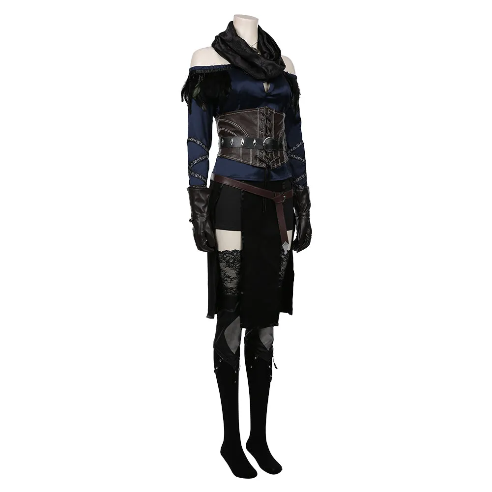 The Witcher 3: Wild Hunt Yennefer Cosplay Costume Halloween Carnival Suit