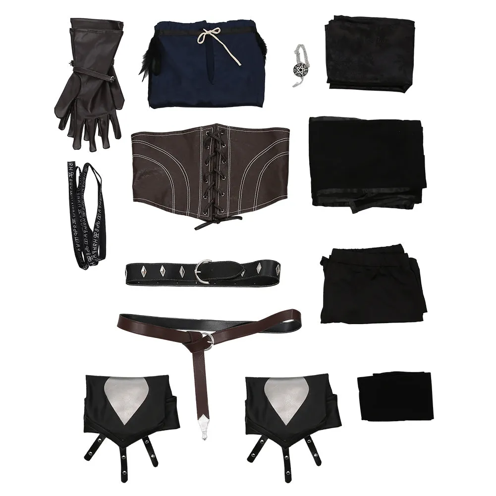 The Witcher 3: Wild Hunt Yennefer Cosplay Costume Halloween Carnival Suit