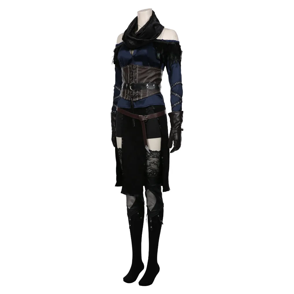 The Witcher 3: Wild Hunt Yennefer Cosplay Costume Halloween Carnival Suit