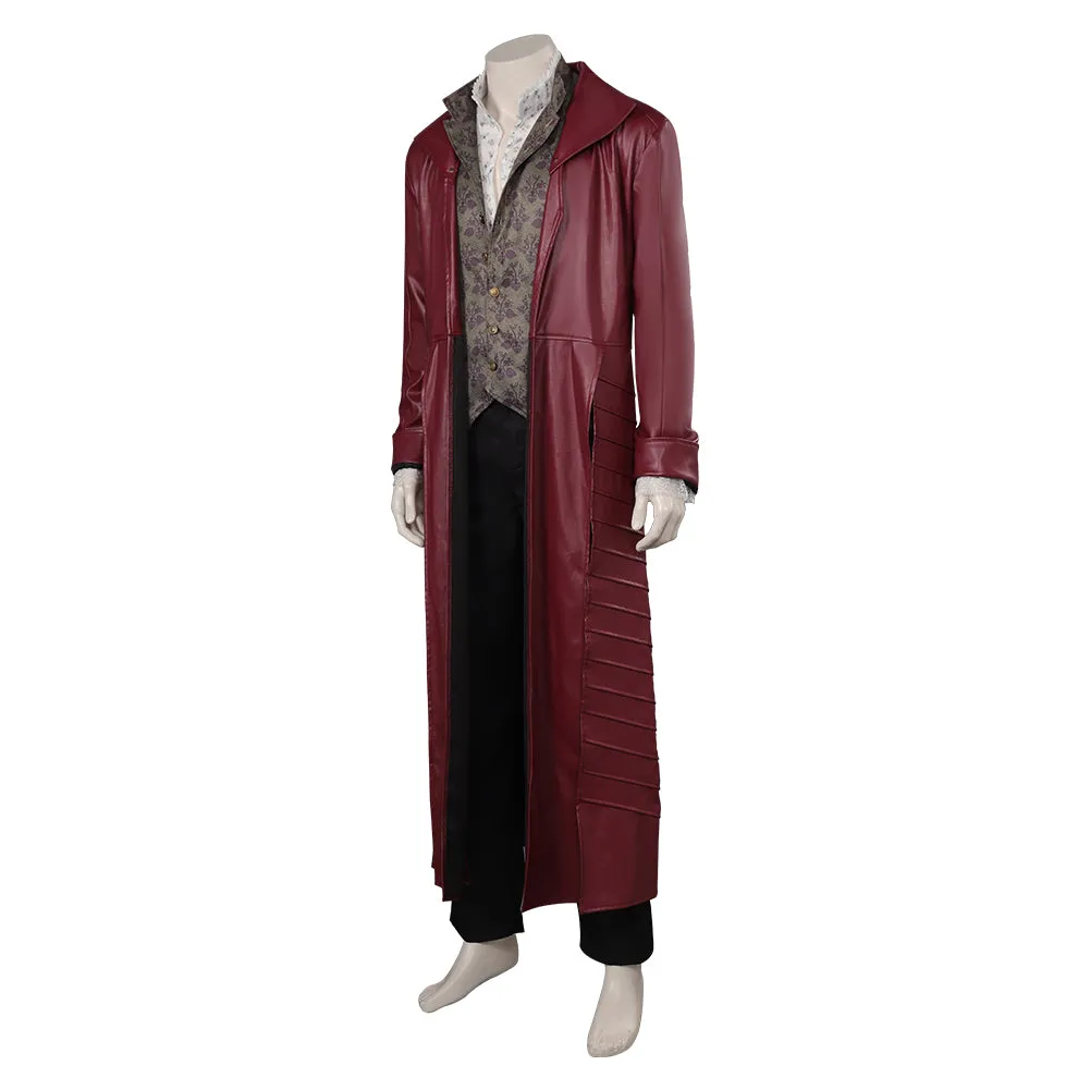 The Witcher Dandelion Jaskier Cosplay Costume Outfits Halloween Carnival Suit