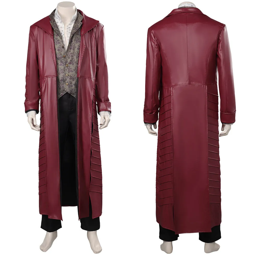 The Witcher Dandelion Jaskier Cosplay Costume Outfits Halloween Carnival Suit