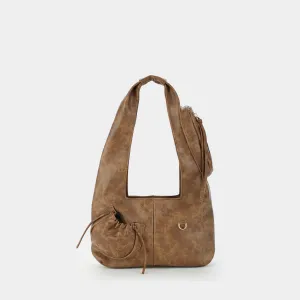Túi xách Hobo C2-Pocket size Medium (M) màu nâu