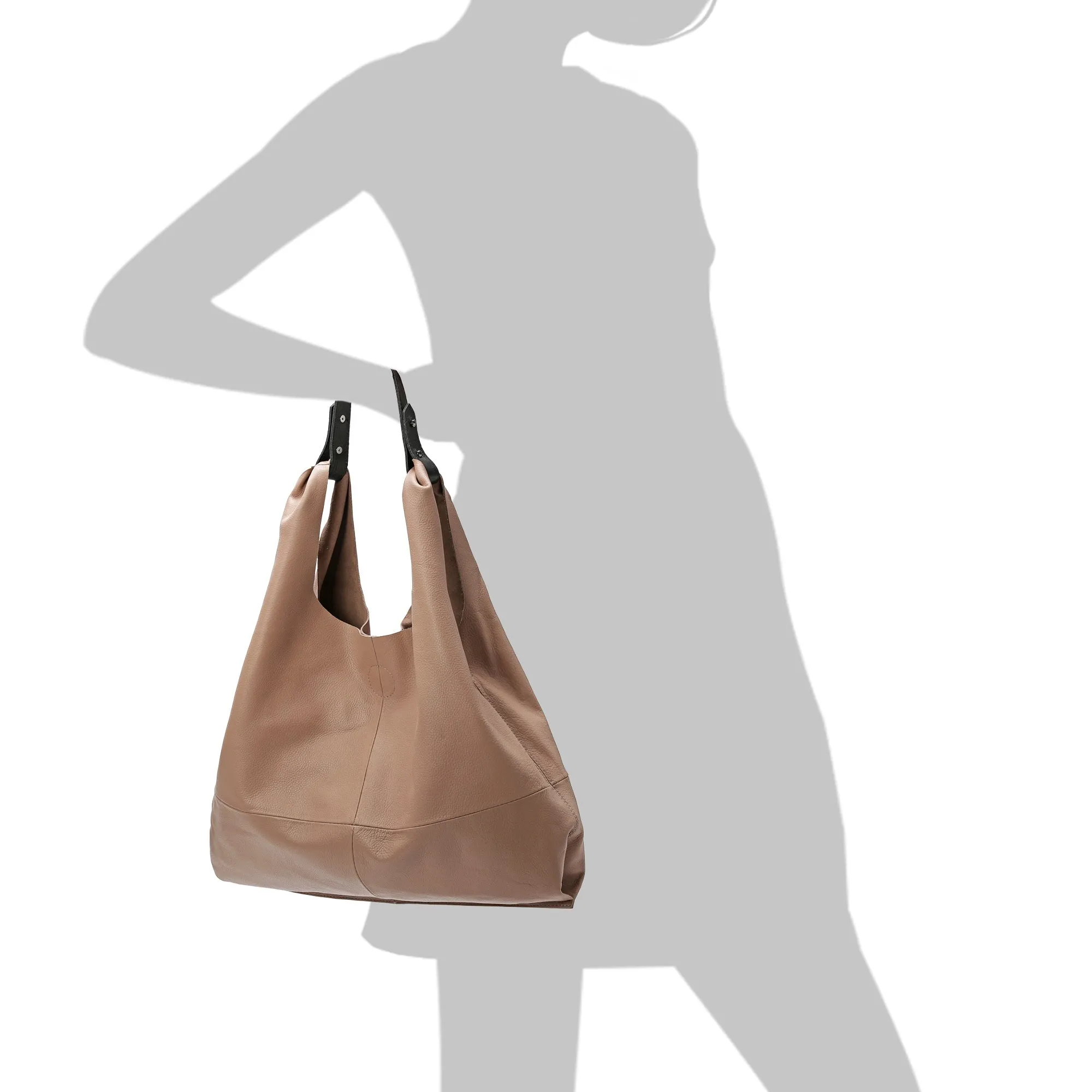Tiffany & Fred Full-Grain Leather Hobo