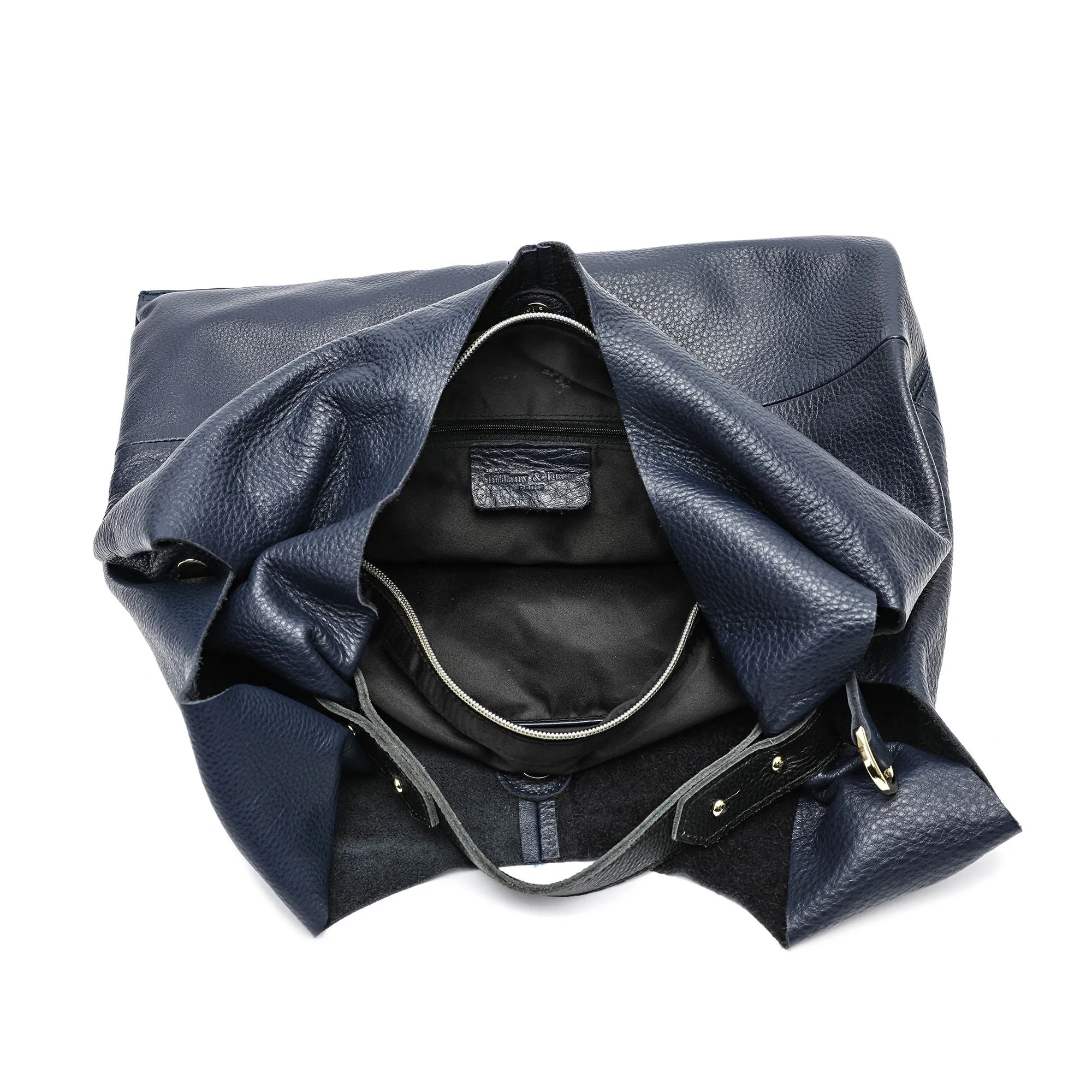 Tiffany & Fred Full-Grain Leather Hobo