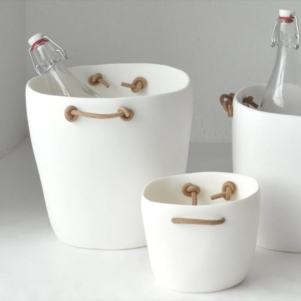 Tina Frey Cuadrado Resin Ice Bucket (3 Colors)