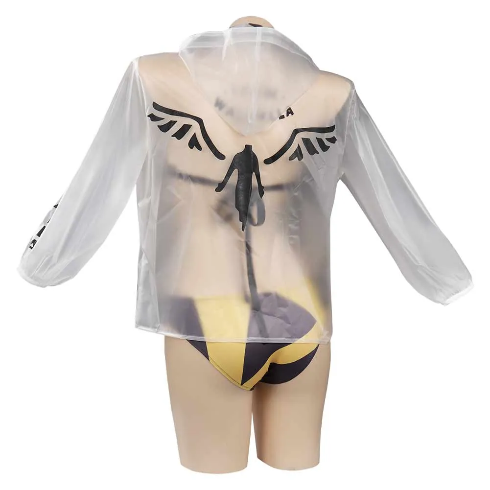 Tokyo Revengers Hanemiya Kazutora Swimsuit Cosplay Costume Bikini Top Shorts Swimwear Coat Outfits Halloween Carnival Suit