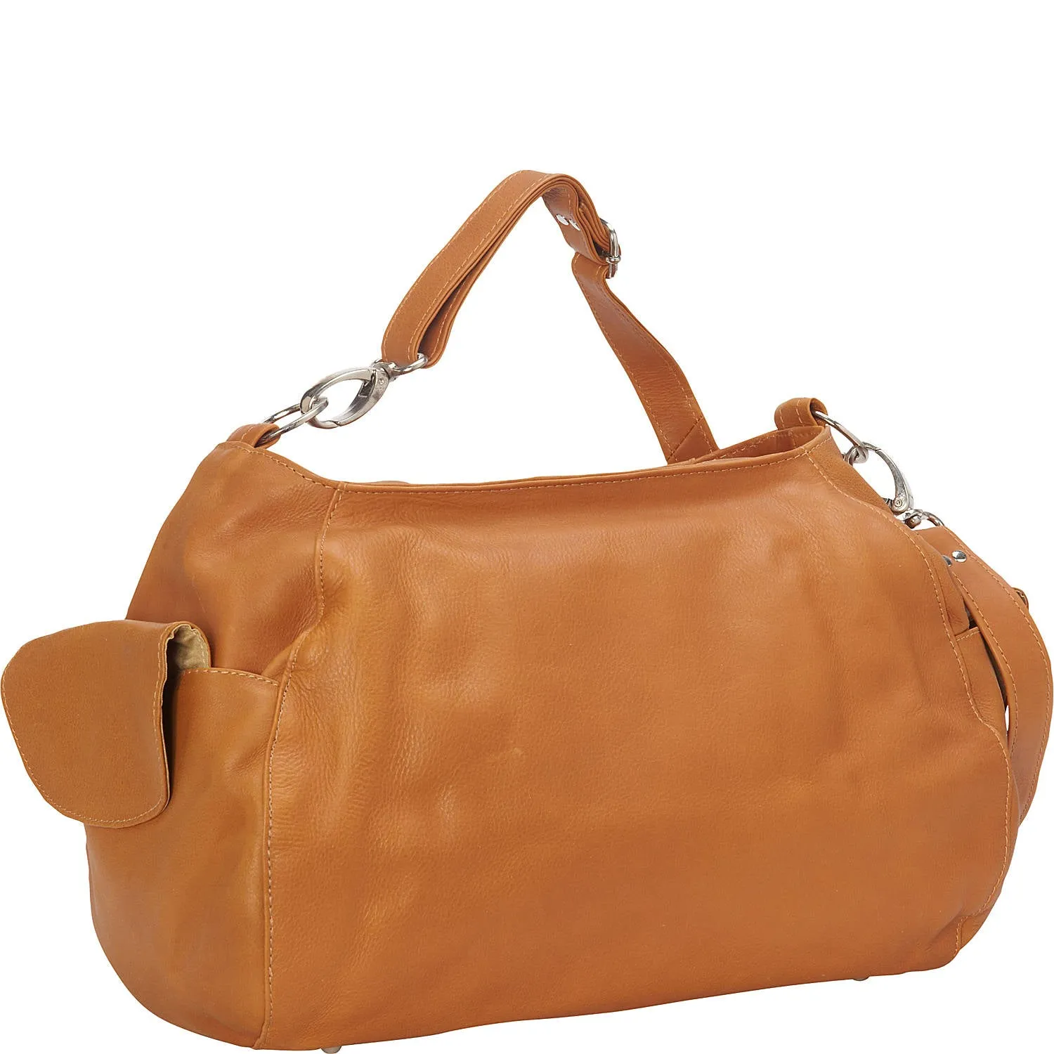 TOP-ZIP SHOULDER BAG/CROSS BODY HOBO