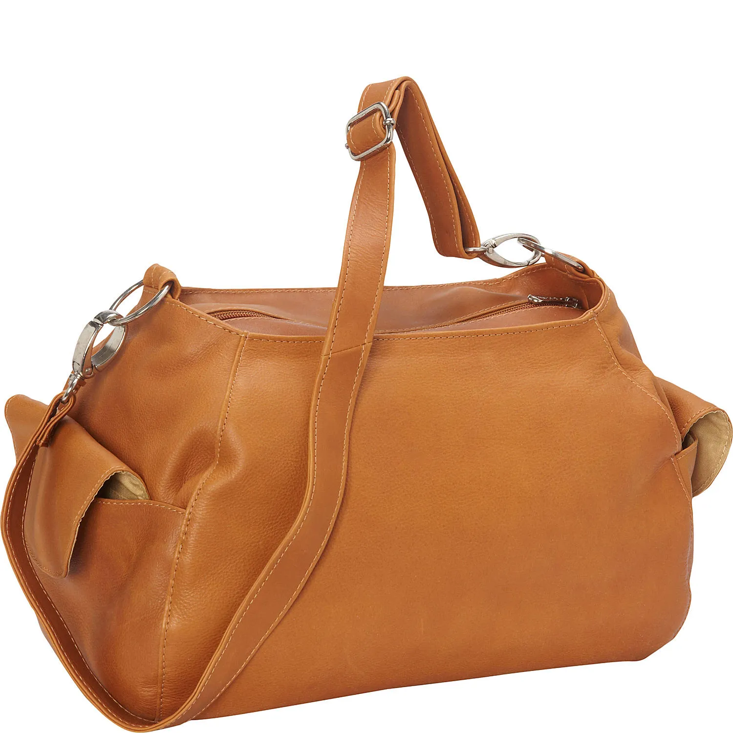 TOP-ZIP SHOULDER BAG/CROSS BODY HOBO