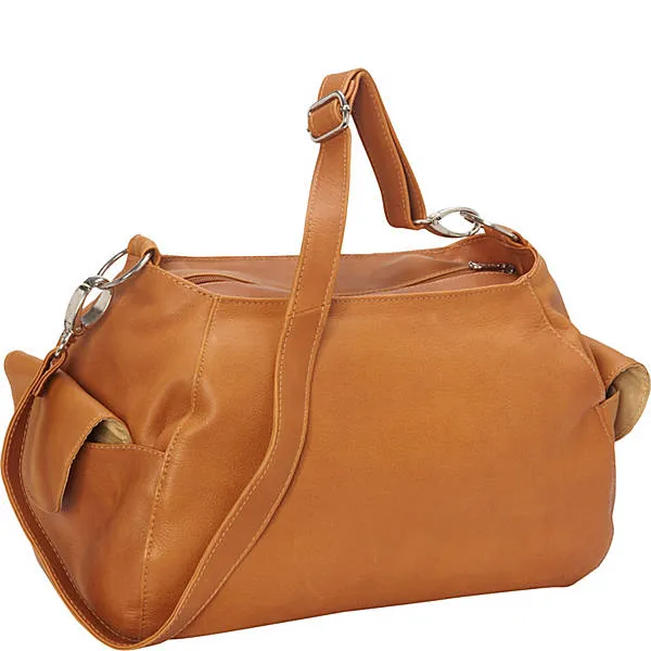 TOP-ZIP SHOULDER BAG/CROSS BODY HOBO