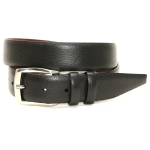 Torino Pebble Grain Leather Belt