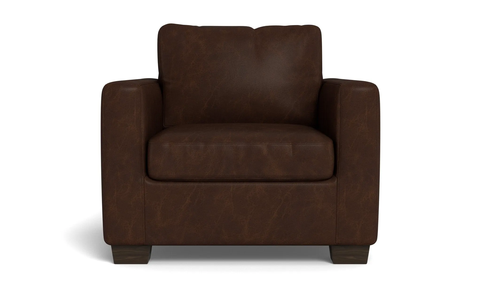 Track 36" Leather Arm Chair