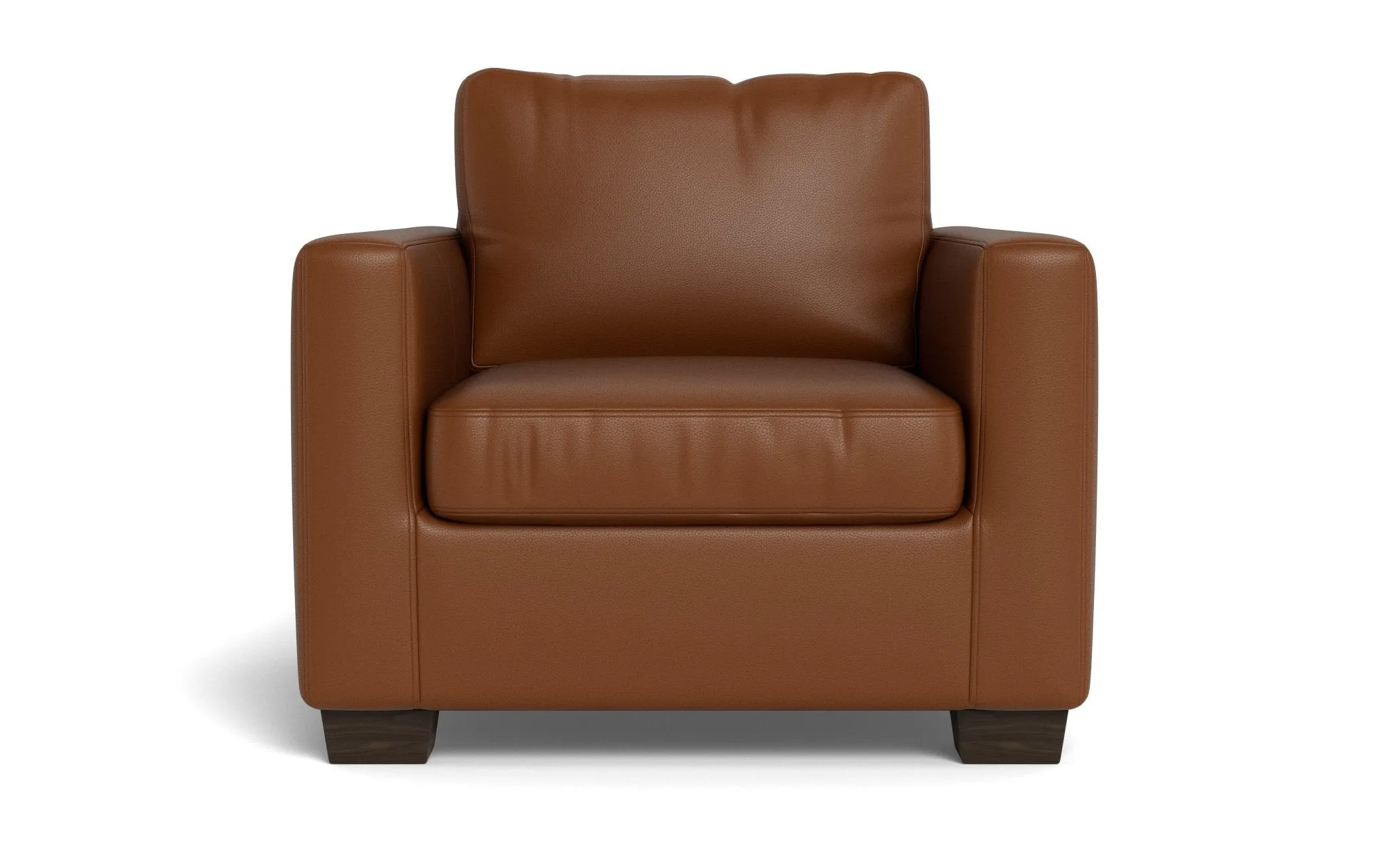 Track 36" Leather Arm Chair