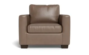 Track 36" Leather Arm Chair