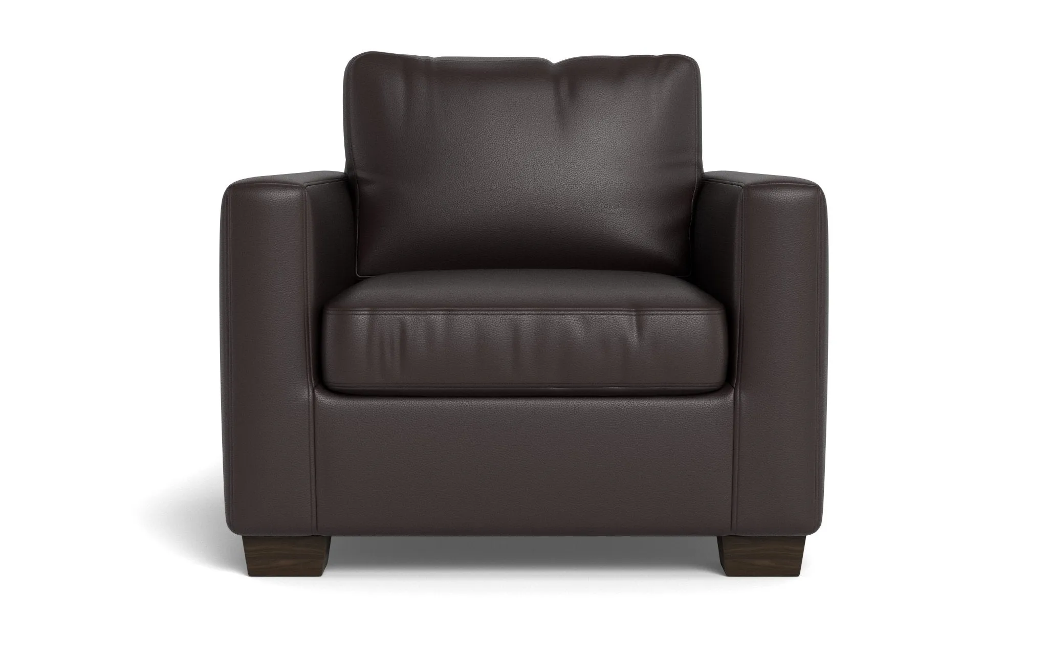 Track 36" Leather Arm Chair