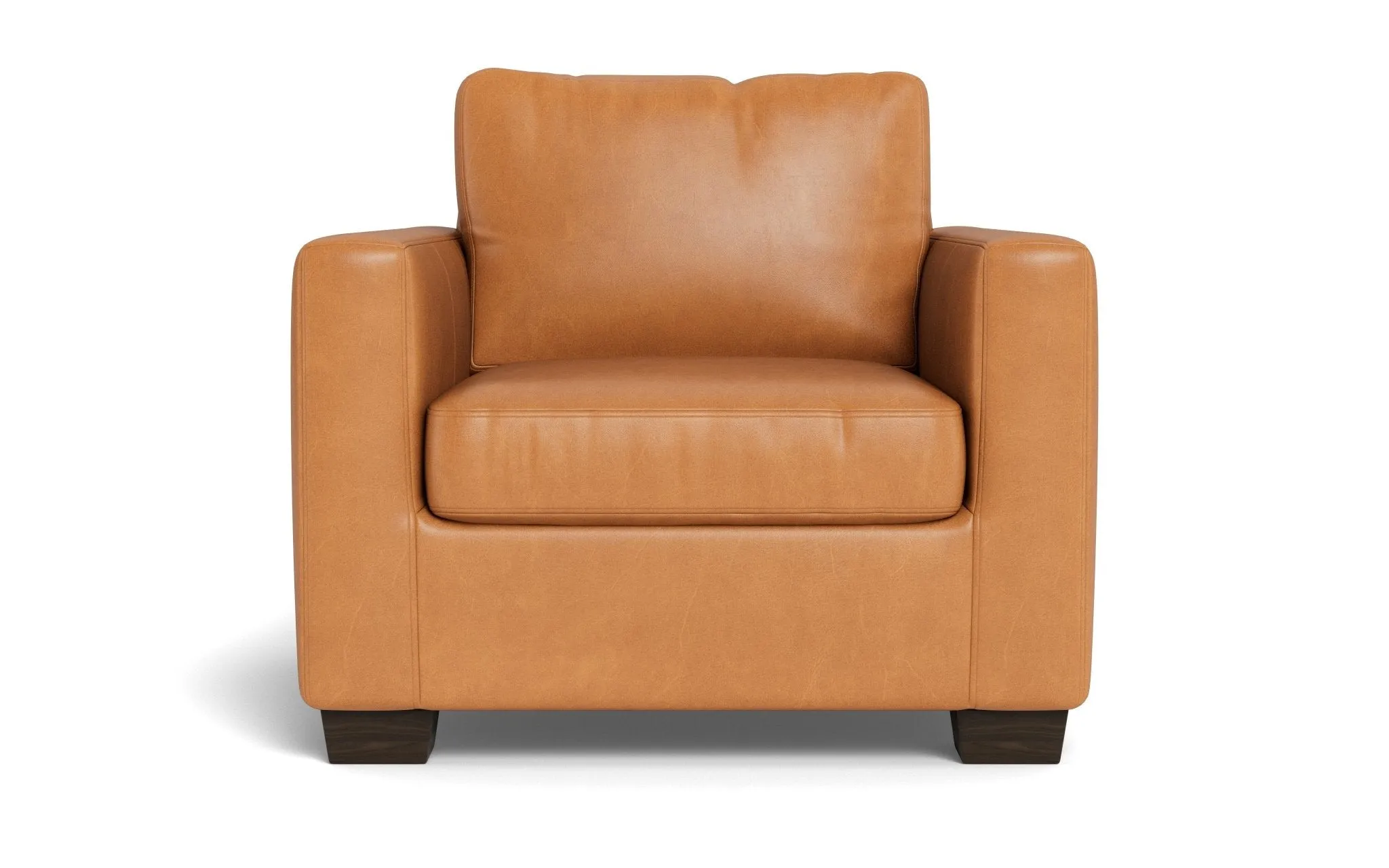 Track 36" Leather Arm Chair