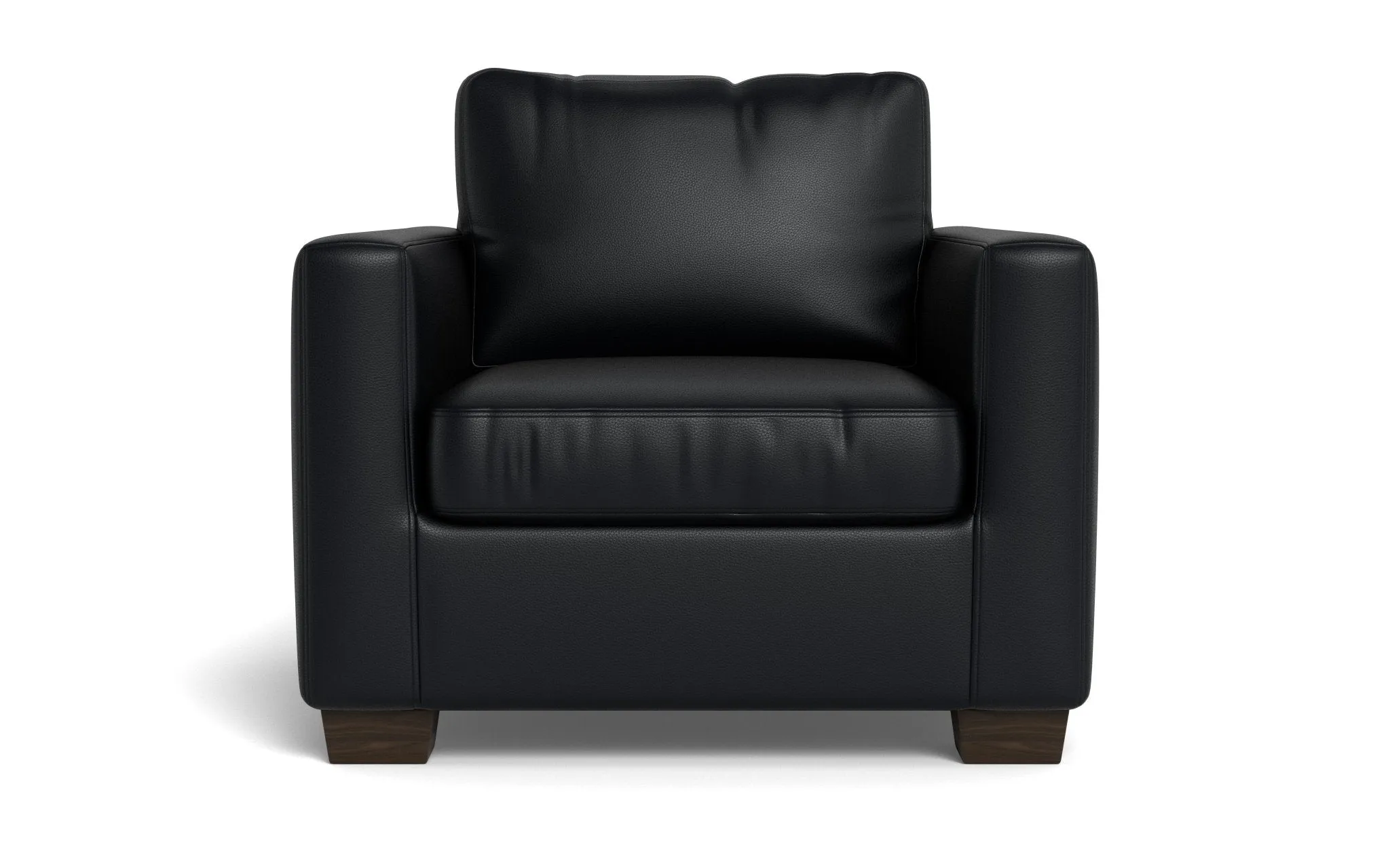 Track 36" Leather Arm Chair