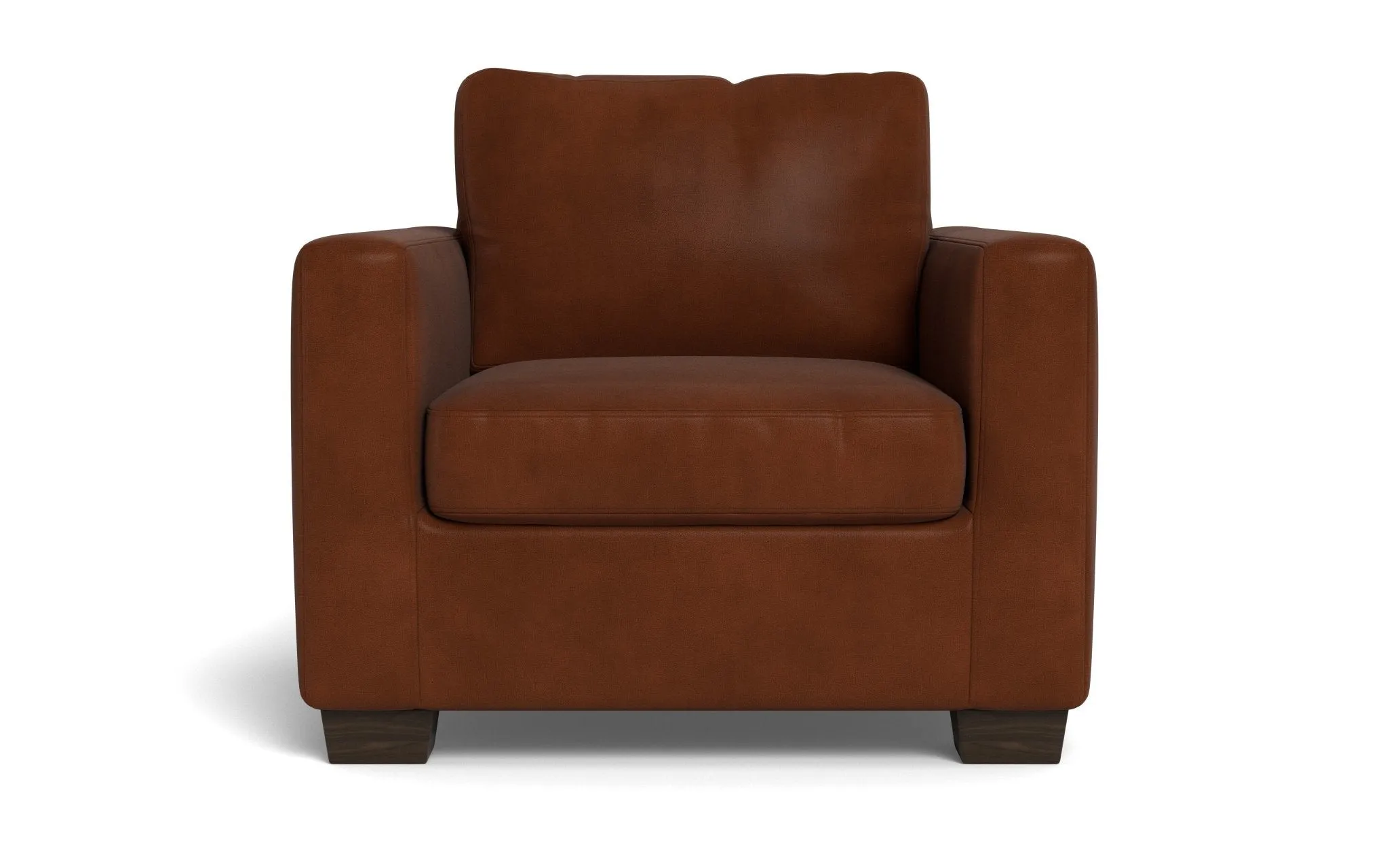 Track 36" Leather Arm Chair
