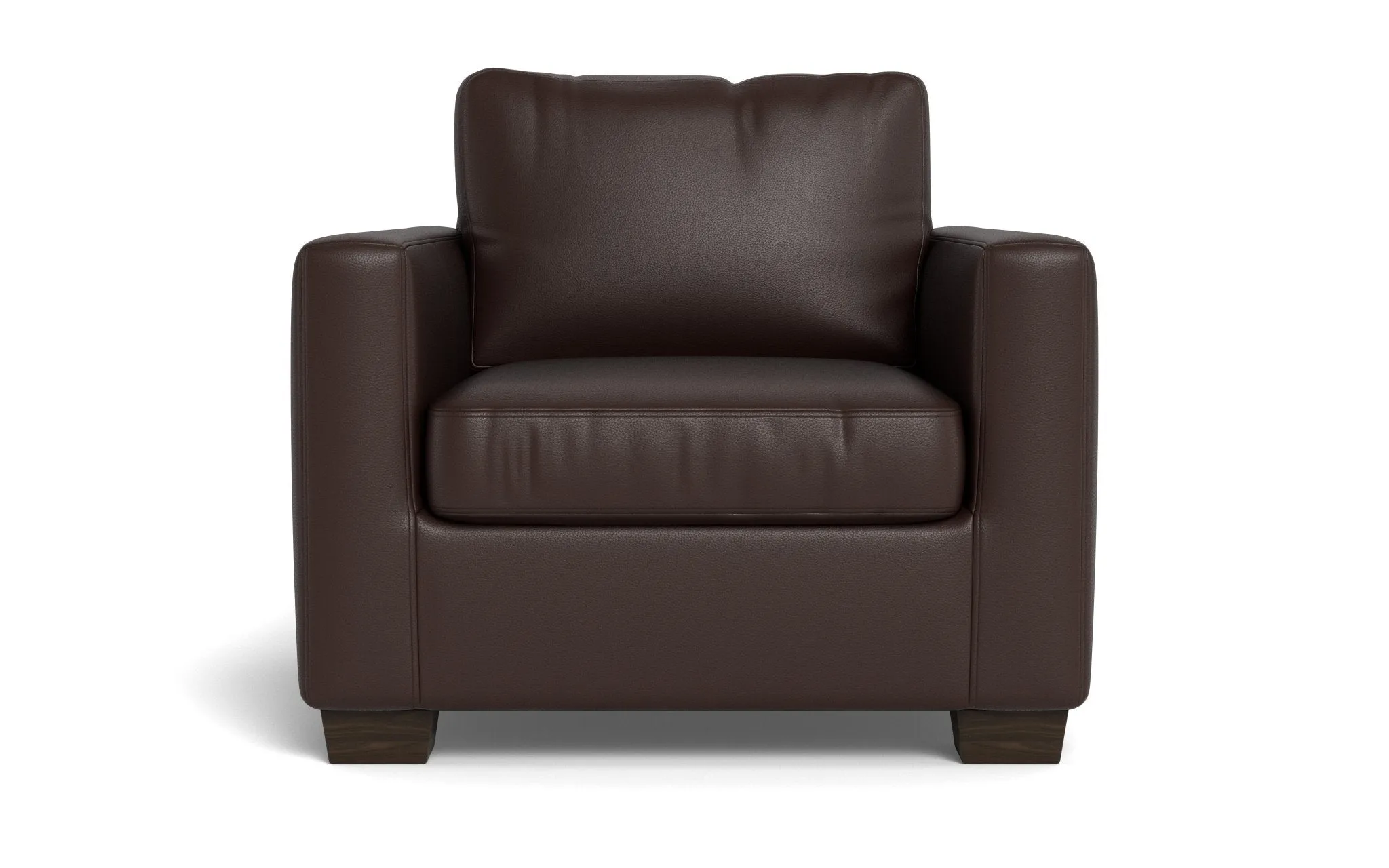 Track 36" Leather Arm Chair