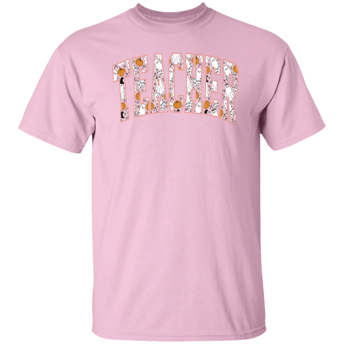 Trendy Halloween Fall T-Shirt – Perfect for Spooky Teachers!